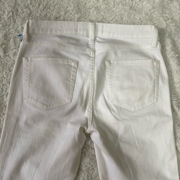 Velvet White Ankle Cropped Jeans - Picture 15 of 15